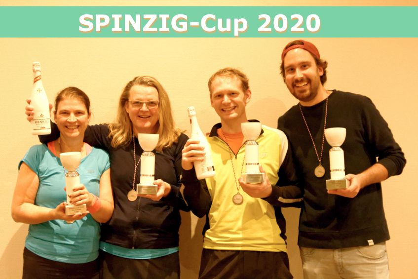 SPINZIG-Cup 2020 - Doppelturnier war wieder ein voller Erfolg